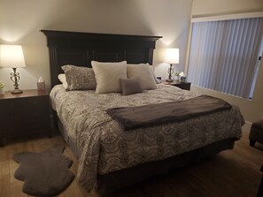 Master Suite with comfortable king bed