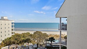 Sit on the balcony and take in the Ocean Breezes