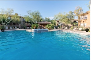 3 Beautiful Pools with Hot Tubs and Grills make your stay a vacation!