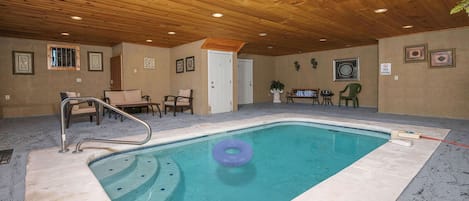 YOUR Private Indoor Pool at Splash 'N Sunrise Theatre!