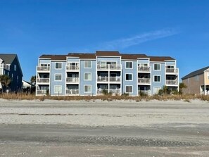 Exterior - view from the beach