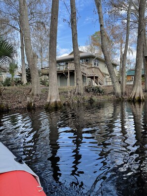 Back of house from river 