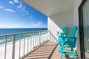 Private balcony.