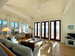 STUNNING GULF VIEWS FROM SECOND FLOOR LIVING AREA