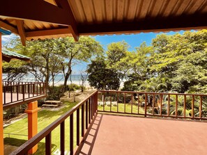 View from Balcony to the beach