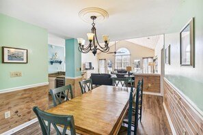 Sit down for a home cooked meal while making wonderful memories.