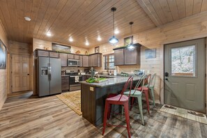 Kitchen, by the front door.