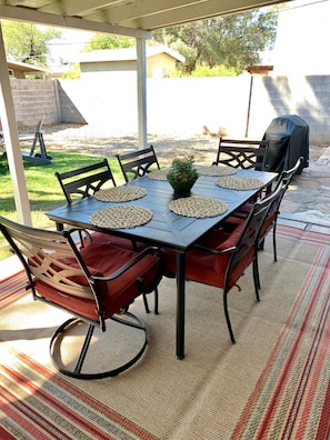 Outdoor dining