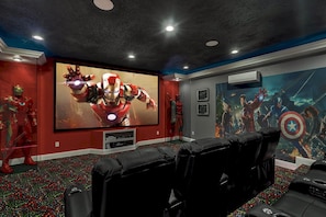 Welcome To Hangar TWO! Incredible Movie Theater-Watch Movies And TV-Play Video Games