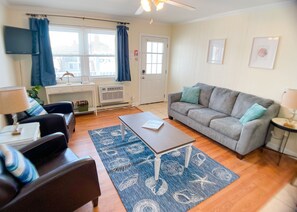 Our second-floor condo is comfortable and cozy!