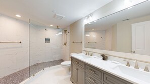 Newly Renovated Master Bathroom