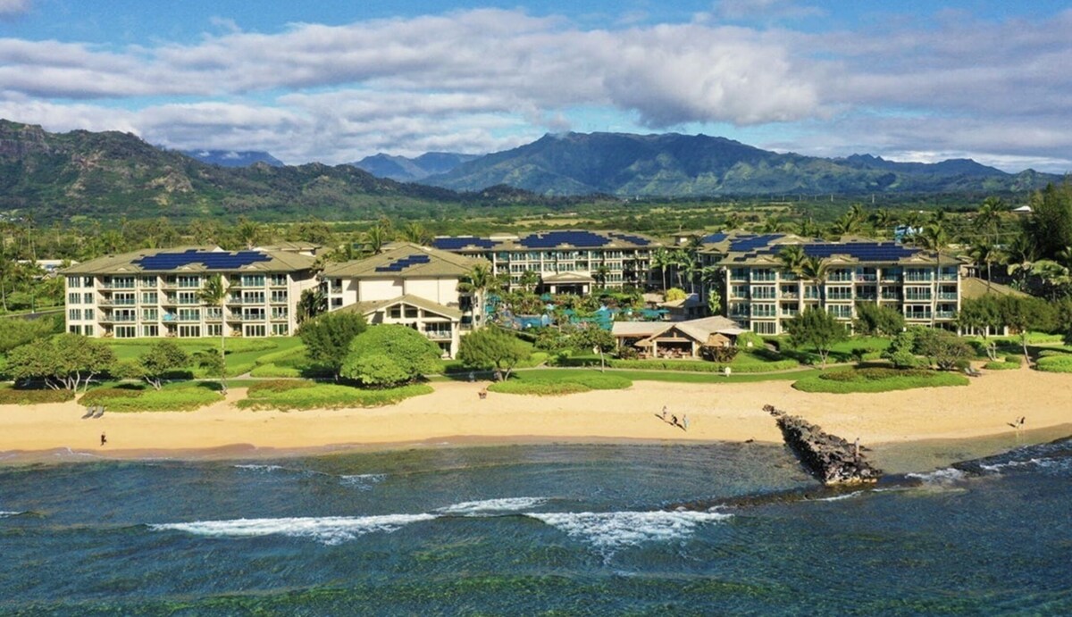2 Bedroom 3 bath in Waipouli Deluxe oceanfront condominium Resort