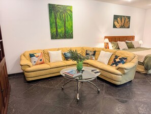 REAL LEATHER COUCH