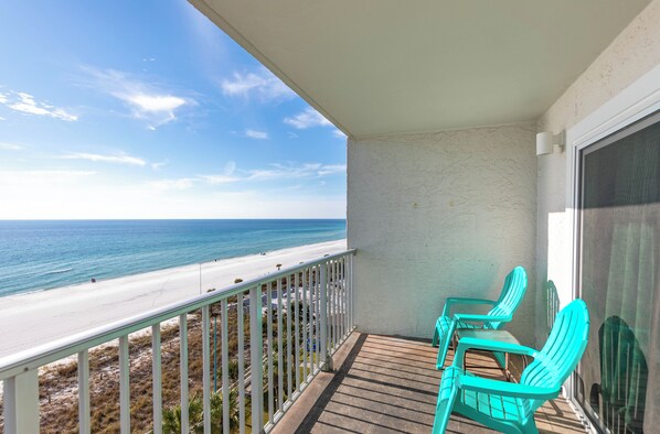 Private balcony