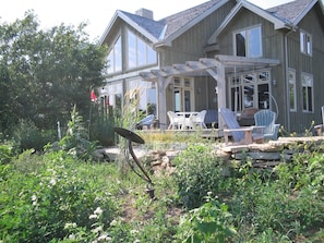 Patio Deck from of House