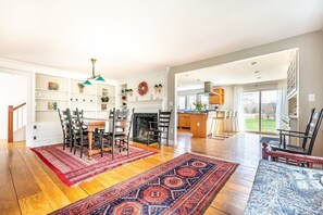 Dining Room with large expandable table