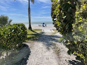Walkway to beach