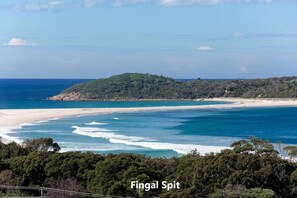 Fingal Spit, great for a family walk to explore the Island. 