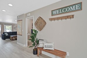 Spacious entry way