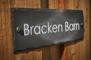 Bracken Barn sign