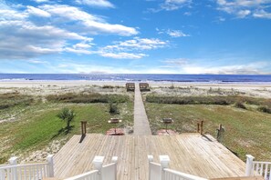 Main Floor - Gulf Front Deck View