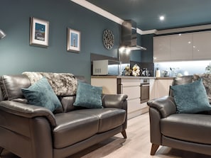 Open plan living space | Snugg, Whitby