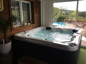 Bubbelpool inomhus