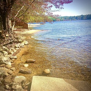 Private shared beach