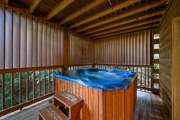 Bubbelpool inomhus