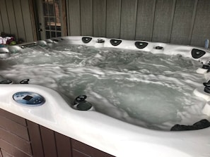 Bain à remous intérieur