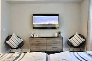 55" TV area