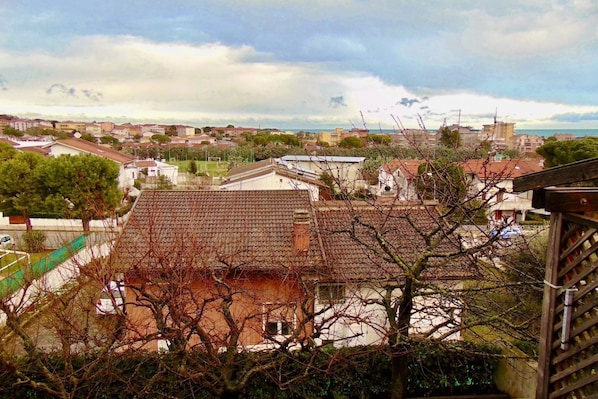 Blick von der Unterkunft