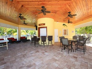 clubhouse by pool