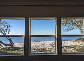 View of the Gulf from our sunroom windows, so a view for everyone