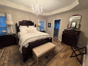 Bedroom #1 with Queen bed and En Suite bathroom.