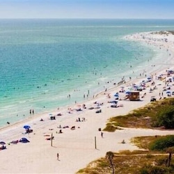 AERIAL VIEW OF LIDO BEACH