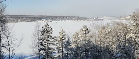 View from upper king bedroom!