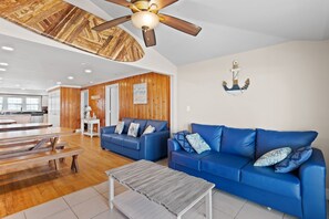 Plenty of space in this living room to gather and spend time together!