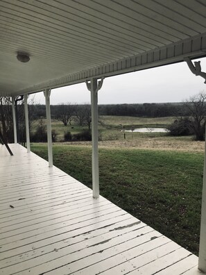 View from Back Porch.