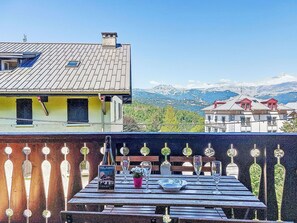 Balkon, Zaun, Villa, Eco Hotel, Veranda, Bergdorf