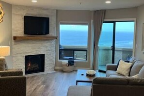 Enjoy an ocean view and the sound of waves…