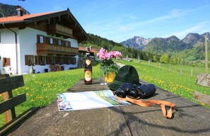 Maurerhof (DE Ruhpolding) - Förg Kajetan - 2059-Unser Haus mit Ausblick