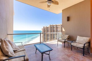Ocean Front Patio View