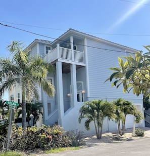 Home is in a quiet neighborhood minutes fron the beach.