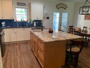 Kitchen and Island