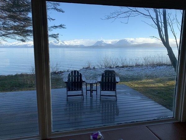 Relax on the Deck at the Starfish Bungalow   What a way to end your day!