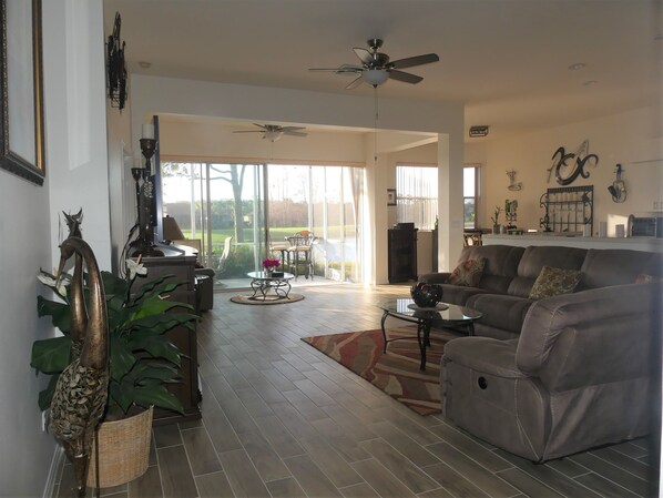 Open floor plan
