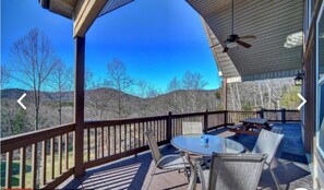 Looking north from upstairs porch