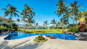 Infinity Pool with Golf Course Views