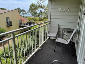 Carolina Beach Club 225 - Balcony - Great place to relax and have a beverage!